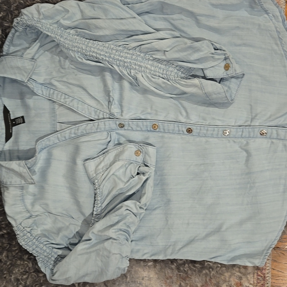 WHBM Blouse/Lightweight Jacket